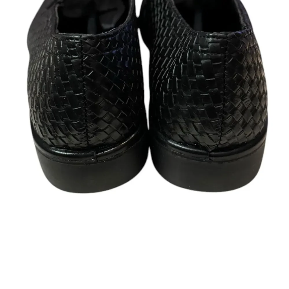 New Easy Street Eternity Women's Woven Black Comfort Flats 11